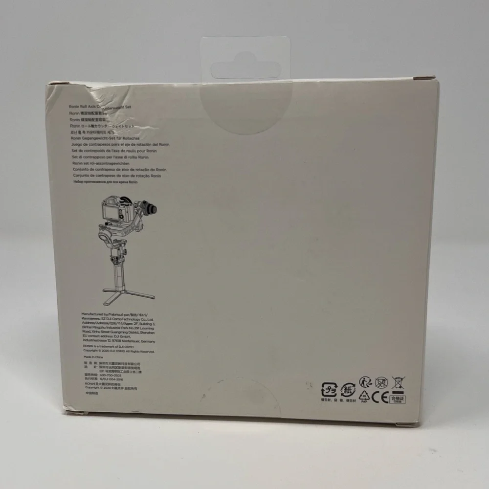 NWT Ronin DJI R Roll Axis Counterweight Set for DJI RS 2 & RSC 2
